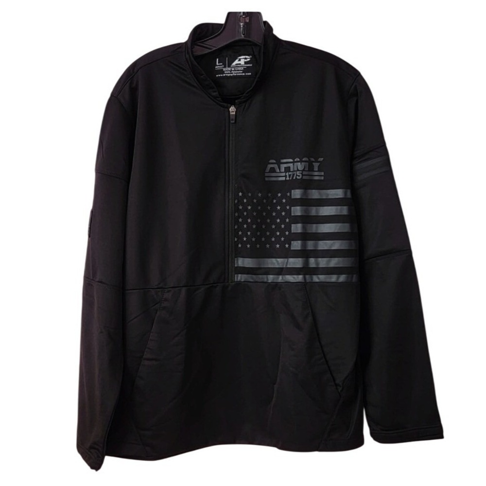 USA Army Performance‎ 1/2 Zip Pullover Jacket Size Large
